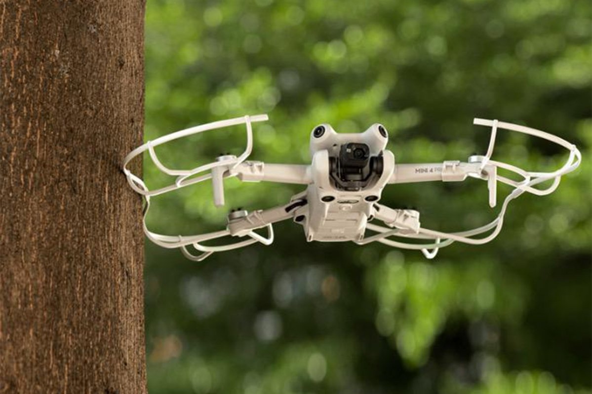 Ochranné oblouky na dron DJI Mini 4 Pro v praxi