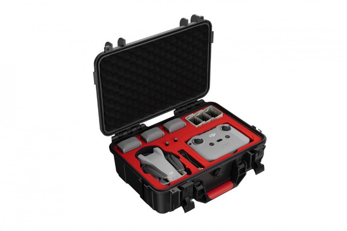 ABS voděodolný přepravní kufr na dron DJI Mini 3 vnitřek