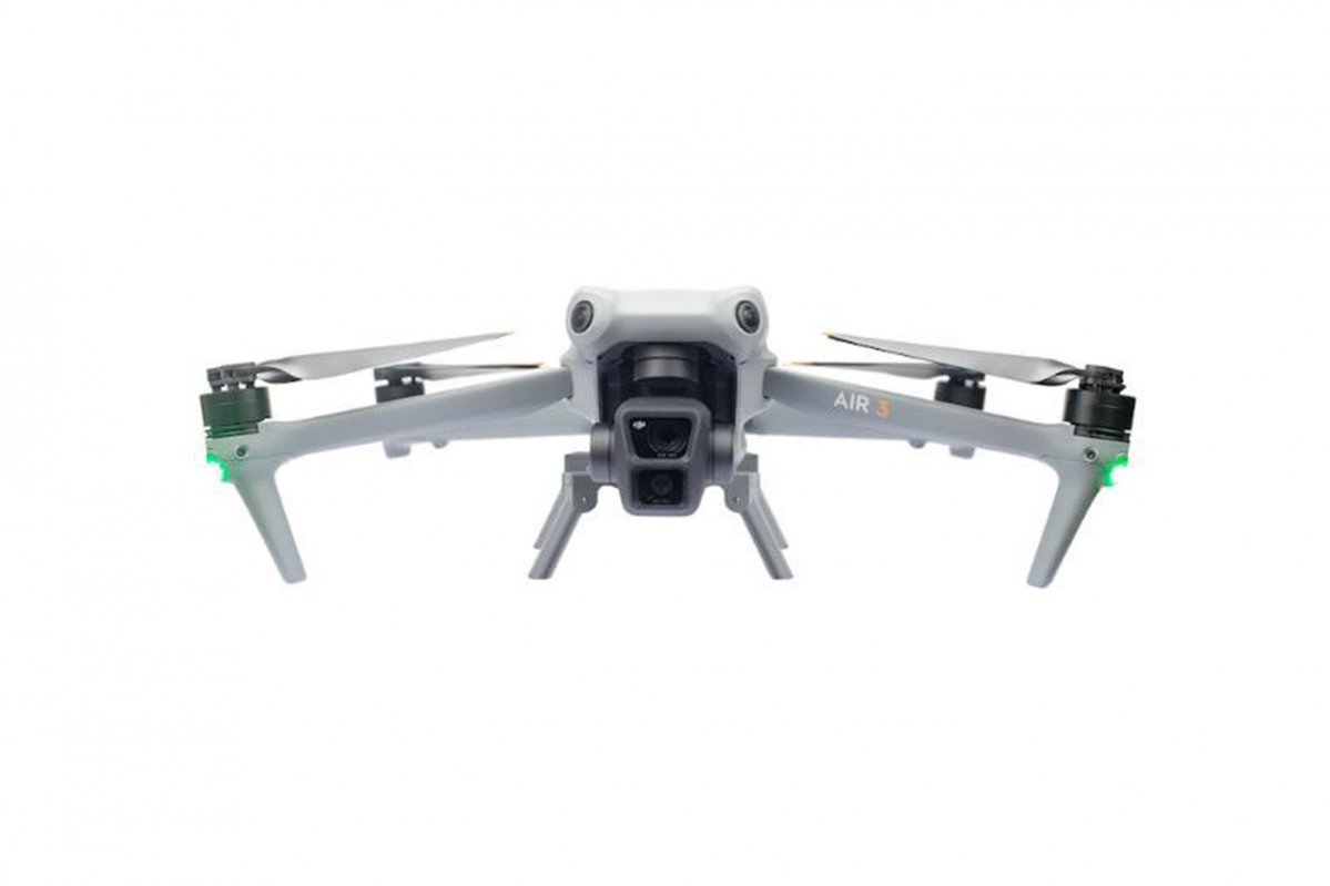 Rychloupínací podvozek na dron DJI Air 3 zepředu