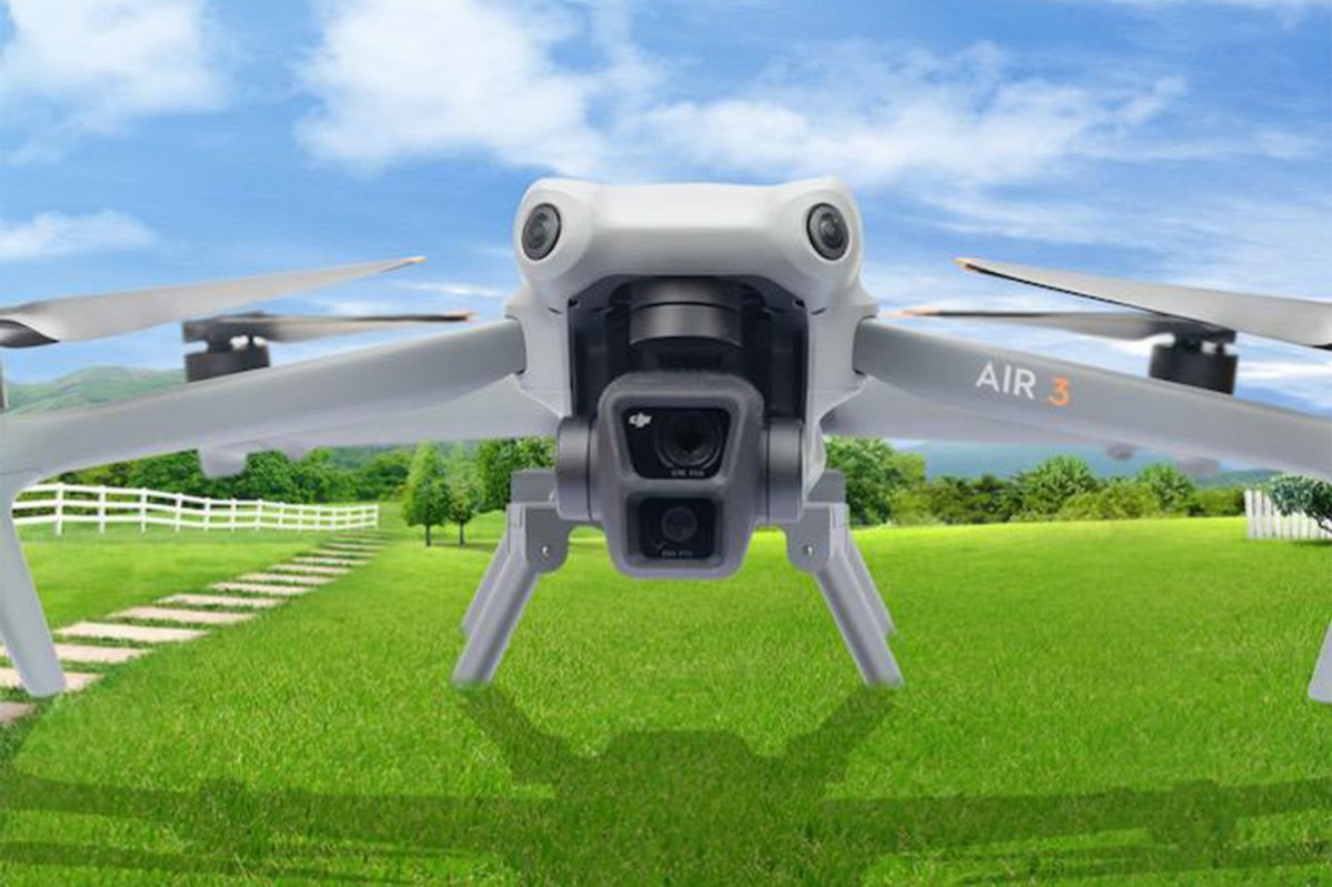 Rychloupínací podvozek na dron DJI Air 3 v praxi