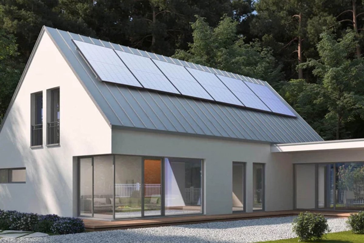 EcoFlow sada dvou rigidních solárních panelů 400W vč. sady pro uchycení na domě