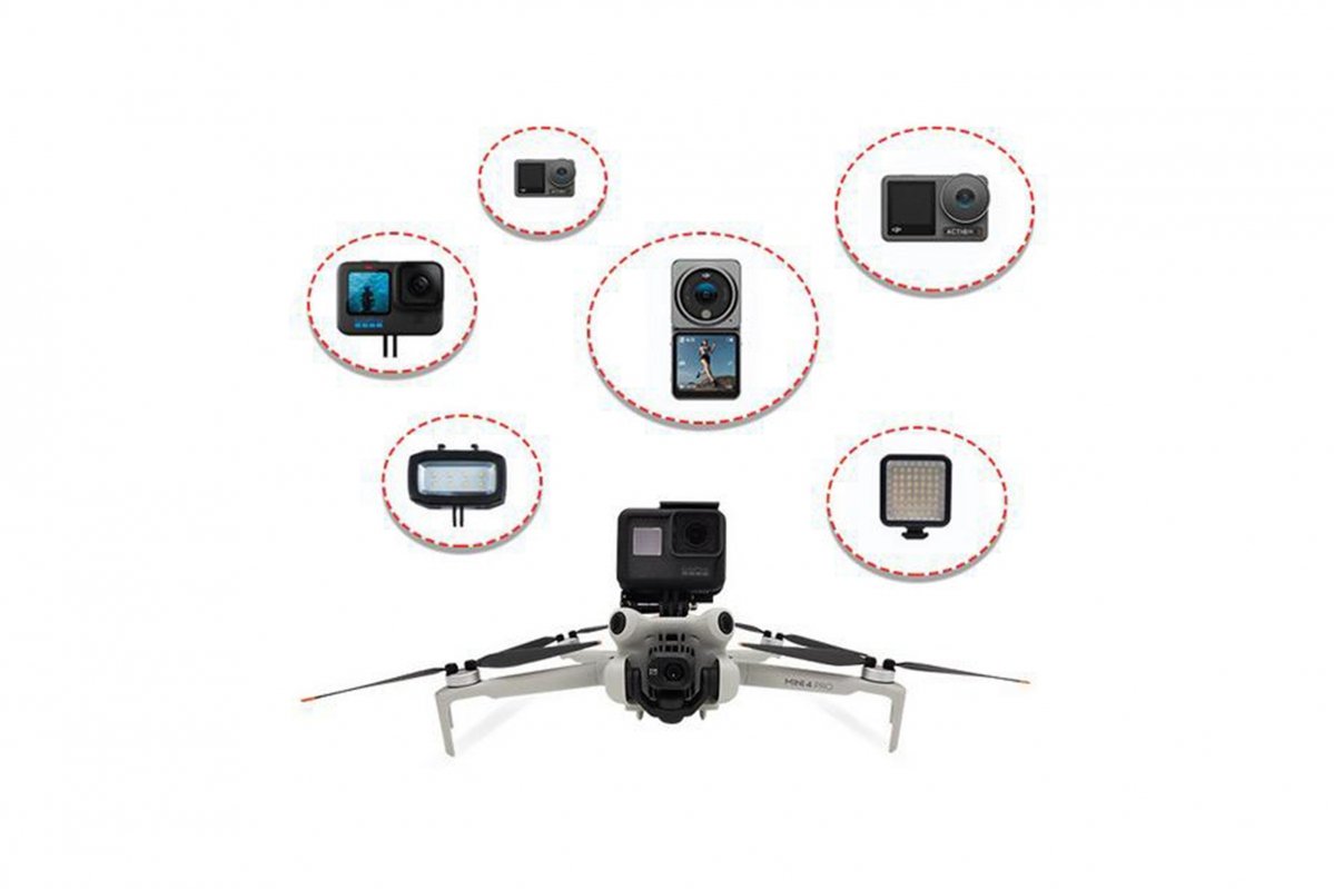 DJI Mini 4 Pro - adaptér kamery kampatibilita