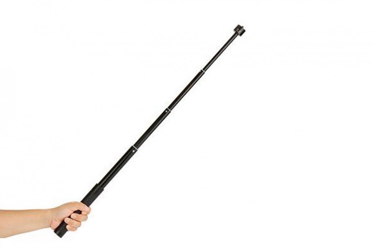 Prodlužující tyč na akční kameru (73 cm) natažená
