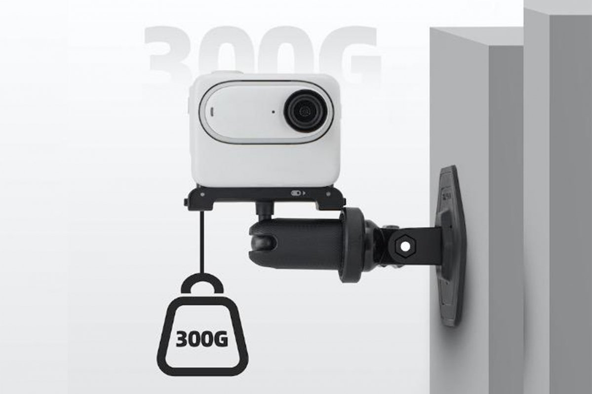 Flexibilní nalepovací držák pro akční kameru v praxi