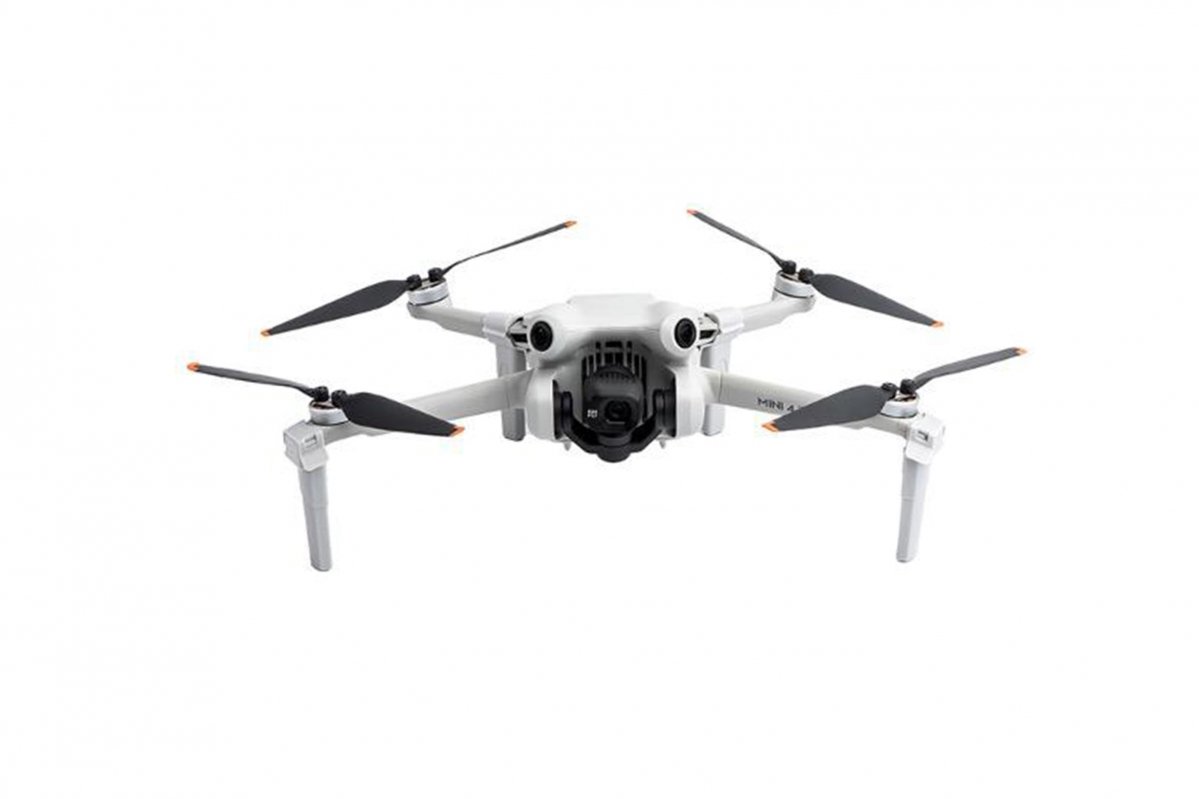 Zvýšené přistávací nohy na dron DJI Mini 4 Pro nasazený