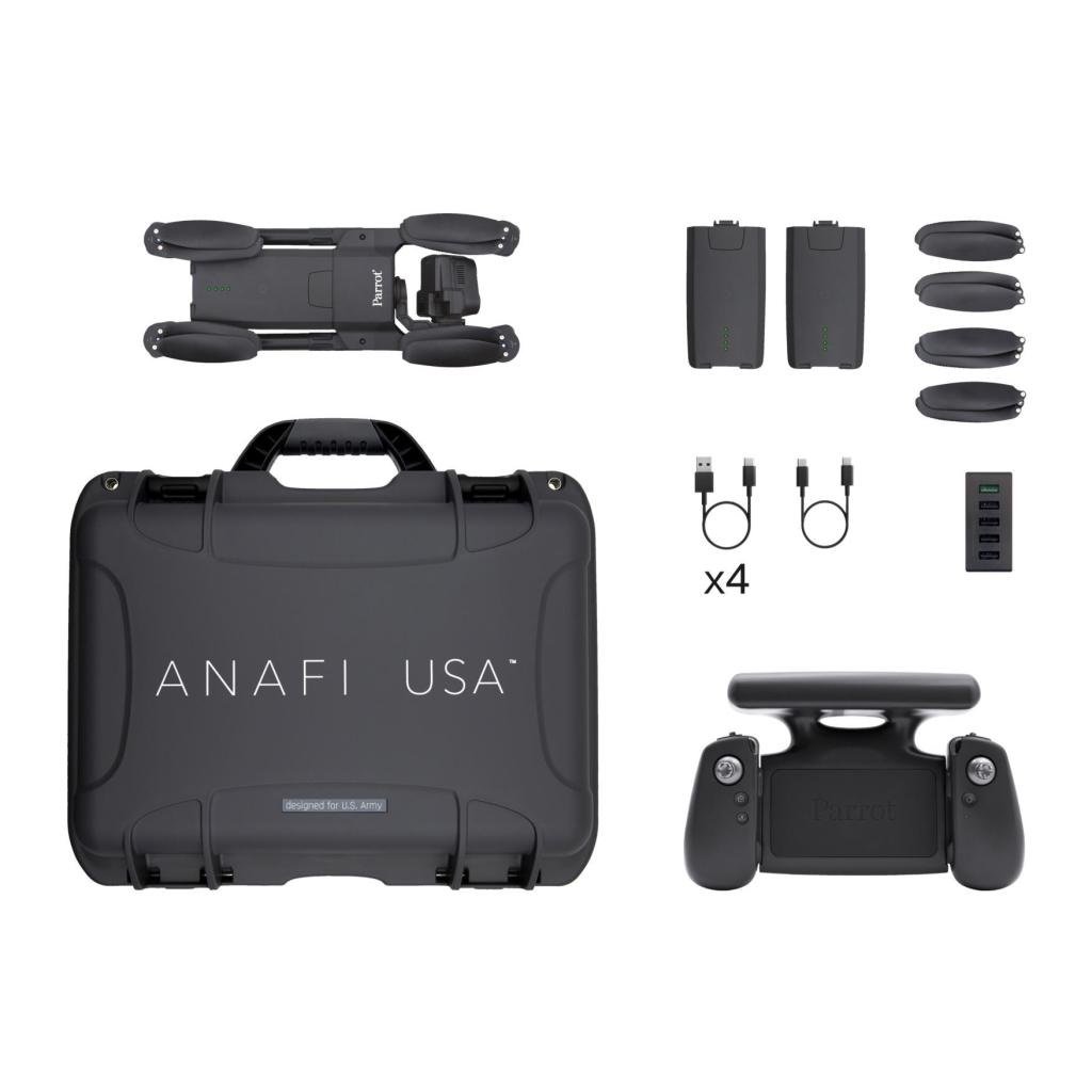 Security dron Parrot ANAFI USA SE obsah balení