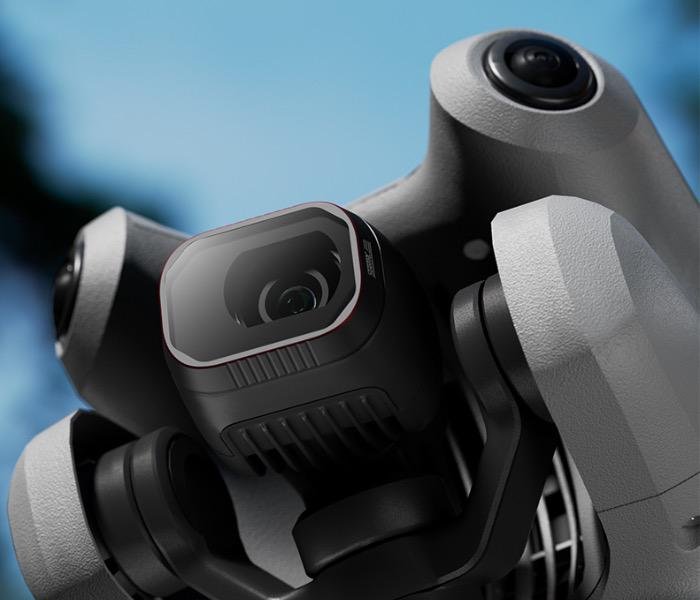 Startrc UV filtr na dron DJI Mini 4 Pro nasazený