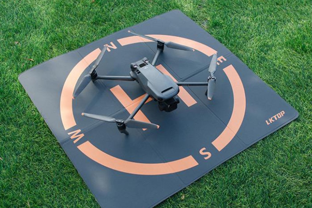 Voděodolná přistávací plocha pro drony (50cm)¨při používání