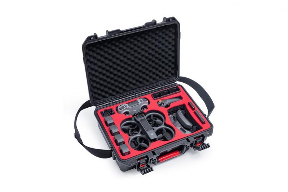 ABS voděodolný kufr na dron DJI Avata 2 vnitřek