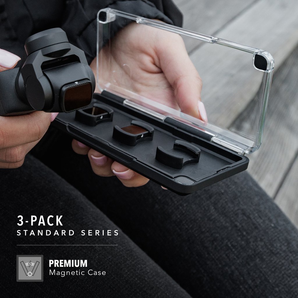 Filtry PolarPro Standard Series 3-Pack pro DJI Osmo Pocket v pouzdru