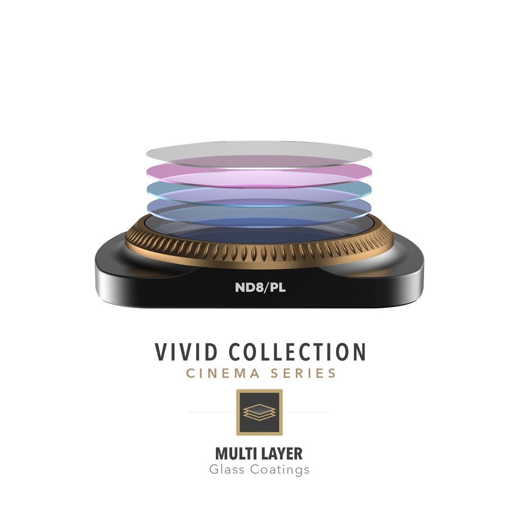 Filtry PolarPro Vivid Collection Cinema Series pro DJI Osmo Pocket ukázka