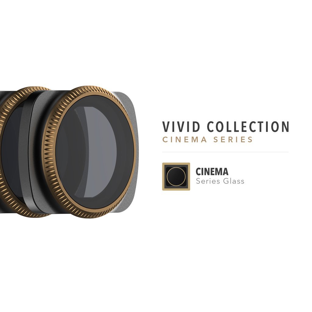 Filtry PolarPro Vivid Collection Cinema Series pro DJI Osmo Pocket ze strany