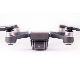 Chránič kamery Adam FLEET pro dron DJI Spark na dronu zepředu