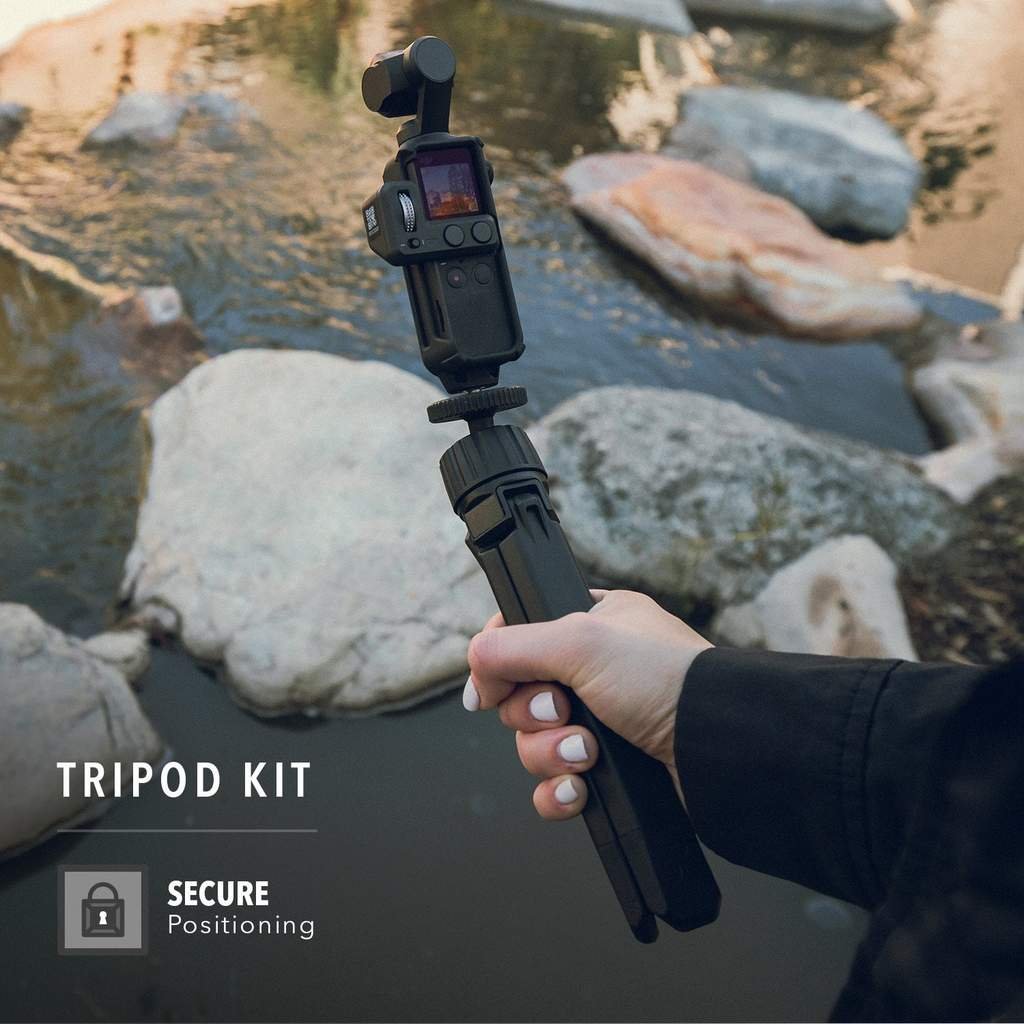 PolarPro Tripod Kit pro DJI Osmo Pocket v akci