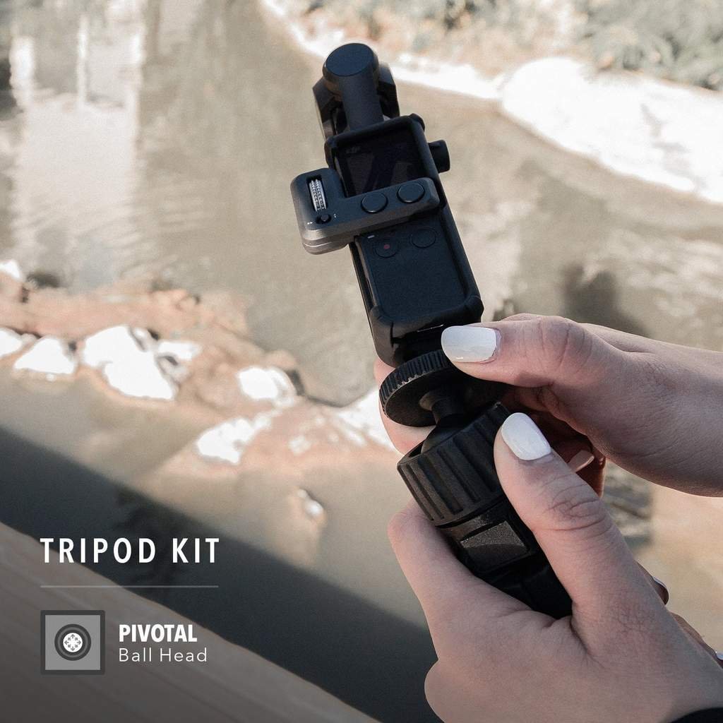 PolarPro Tripod Kit pro DJI Osmo Pocket v praxi