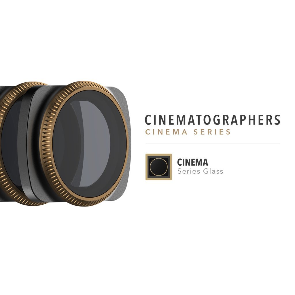 Filtry PolarPro Cinematographers Collection Cinema Series pro DJI Osmo Pocket zepředu
