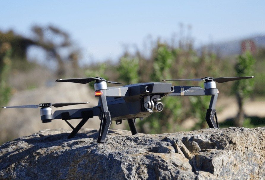 Zvýšené podvozkové nohy pro dron DJI Mavic Pro-Platinum na dronu