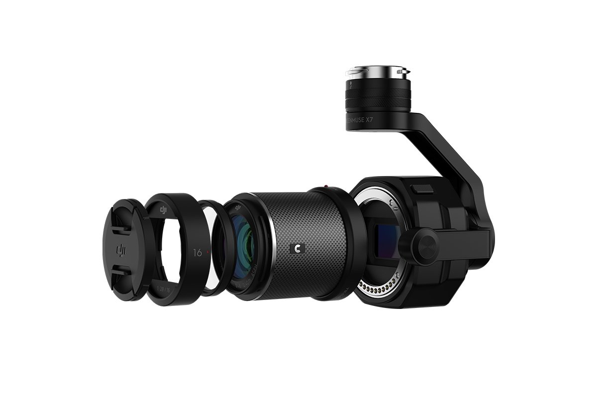 Zenmuse X7 kamera pro Inspire 2 (bez objektivu) detail