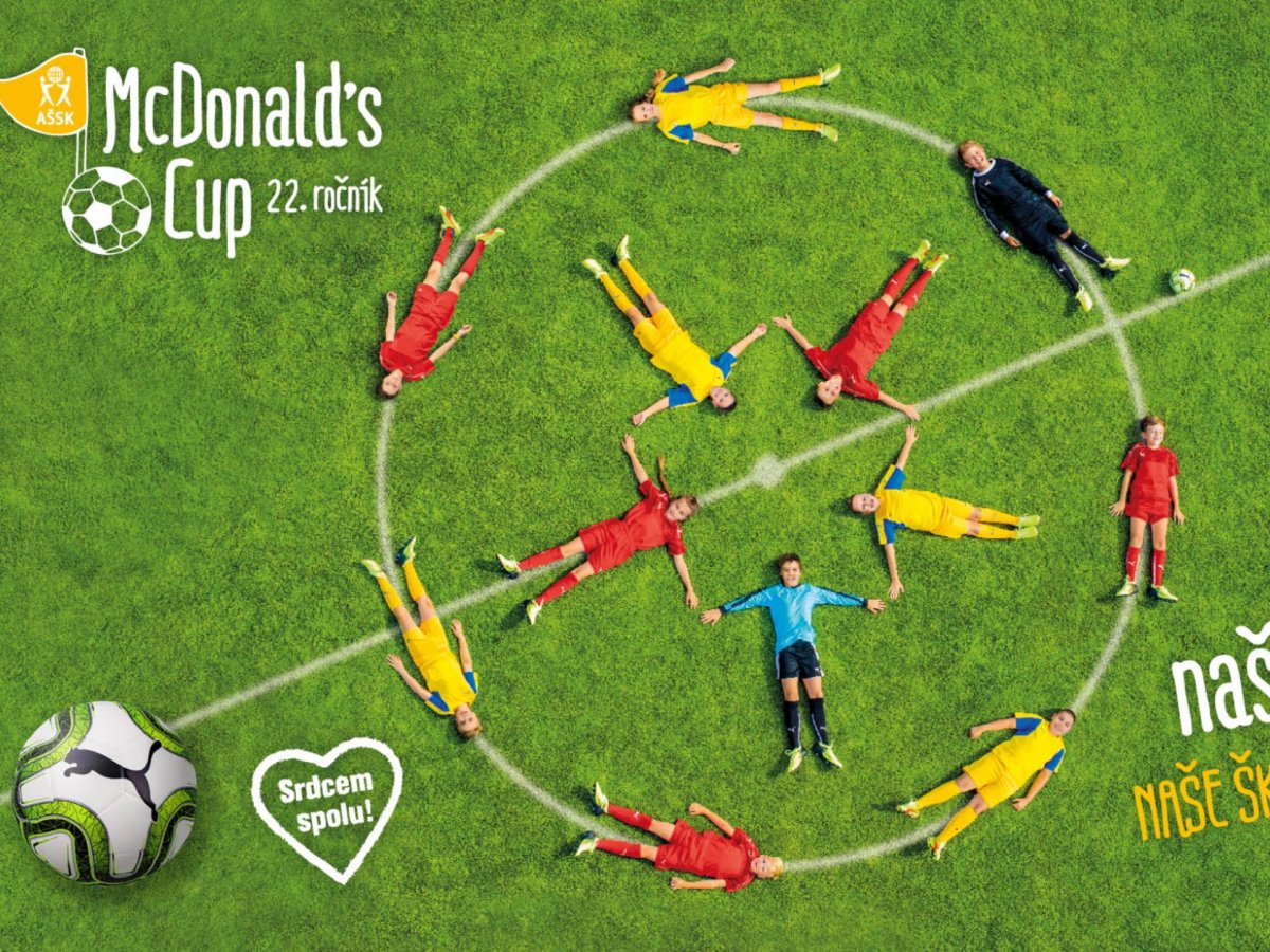 Filmy a reklamy - McDonald's Cup | služby DronPro.cz