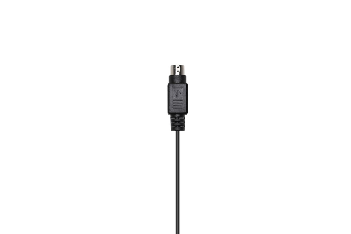 DJI Goggles Racing Edition Mono 3.5mm Jack Plug to Mini-Din Plug kabel detail z druhé strany