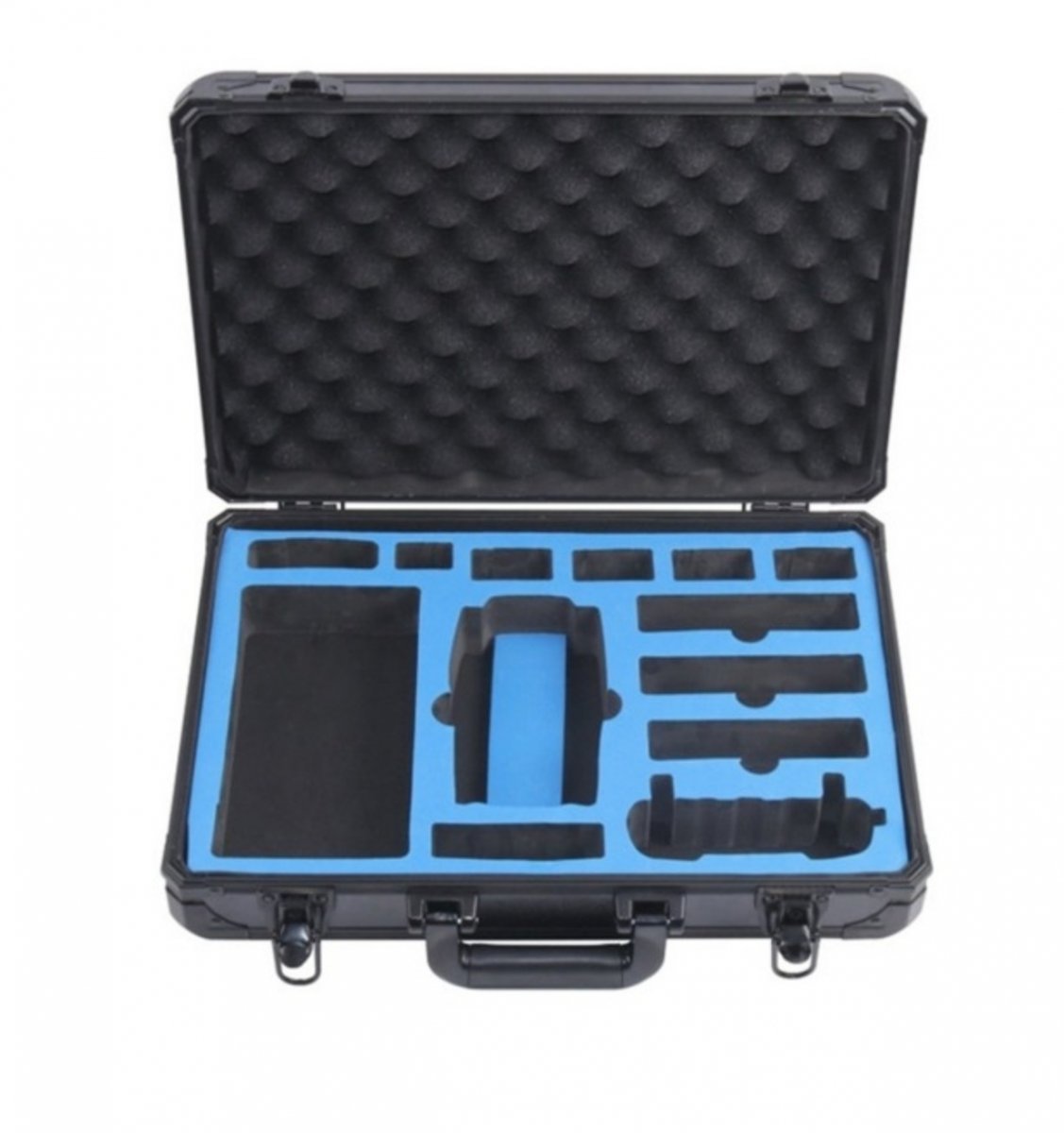 DJI Mavic Air alu menší ochranný kufr s výplní otevřený prázdný