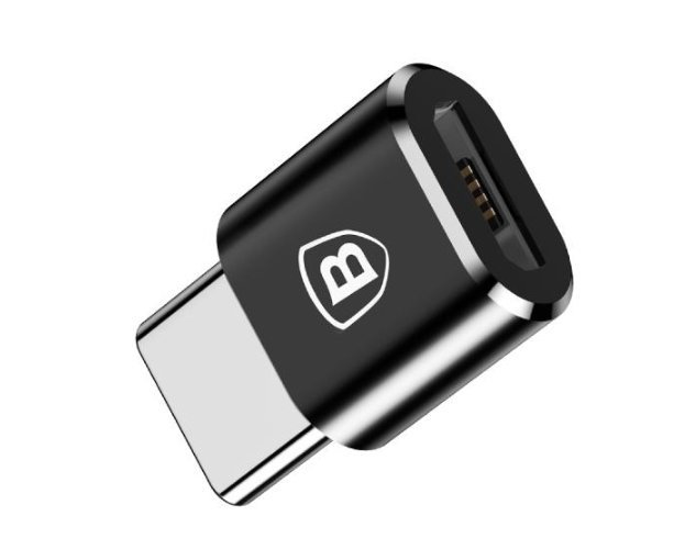 Baseus adaptér Micro USB - Type-C zdola