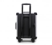 Hliníkový kufr na kolečkách pro DJI RoboMaster S1 zezadu