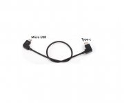 OTG kabel USB-C / MicroUSB pro DJI Mavic 1, 2, Air, Mini, Mini SE, Spark 