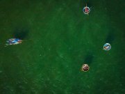 Vietnam sea from drone
