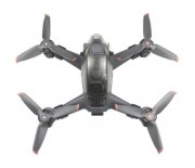 Držák vrtulí DJI FPV závodního dronu shora