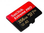 SanDisk MicroSDXC 256GB Extreme PRO A2 UHS-I (V30) U3 + SD adaptér ze strany