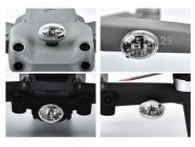Barevné LED stroboskopické světlo na dron (2ks) nasazení