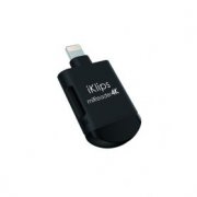 Adam Elements iKlips miREADER 4K Lightning  Micro USB čtečka microSD karet 2in1 - černá