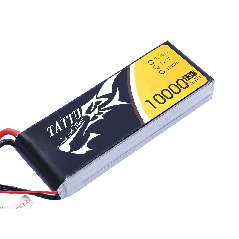 LiPo baterie Tattu 10000mAh 11.1V 15C 3S1P