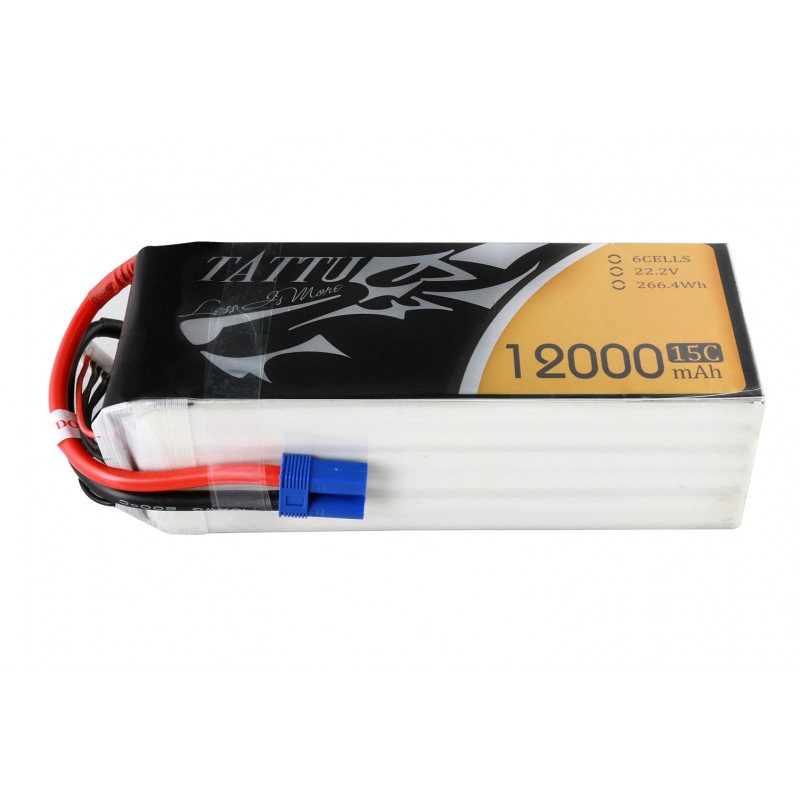 LiPo baterie Tattu 12000mAh 22.2V 15C 6S1P