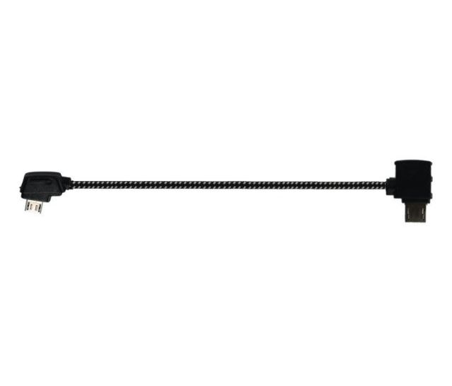 Levně STABLECAM Micro USB kabel k dálkovému ovladači DJI Mavic Pro / 2 / Air / Mini / SE (20,7 cm) 1DJ5023AT