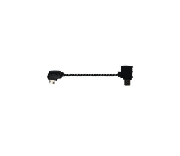 Levně STABLECAM Micro USB převrácený kabel k dálkovému ovladači DJI Mavic Pro / 2 / Air / Mini / SE (9,3 cm) 1DJ5023R