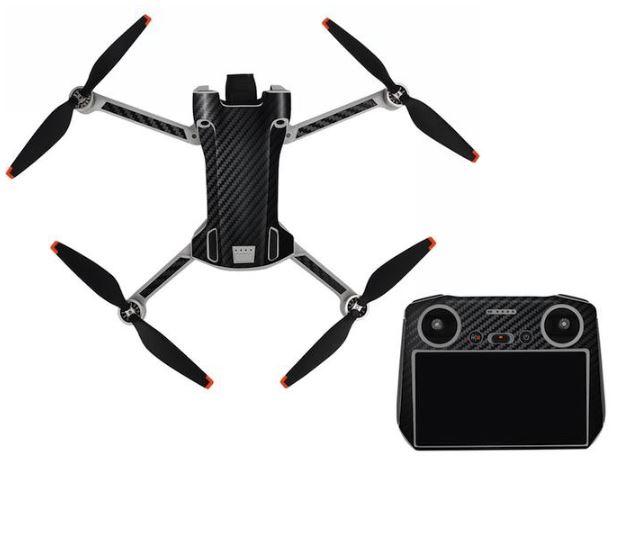 Levně Černý polep na dron DJI Mini 3 Pro + DJI RC 1DJ5250