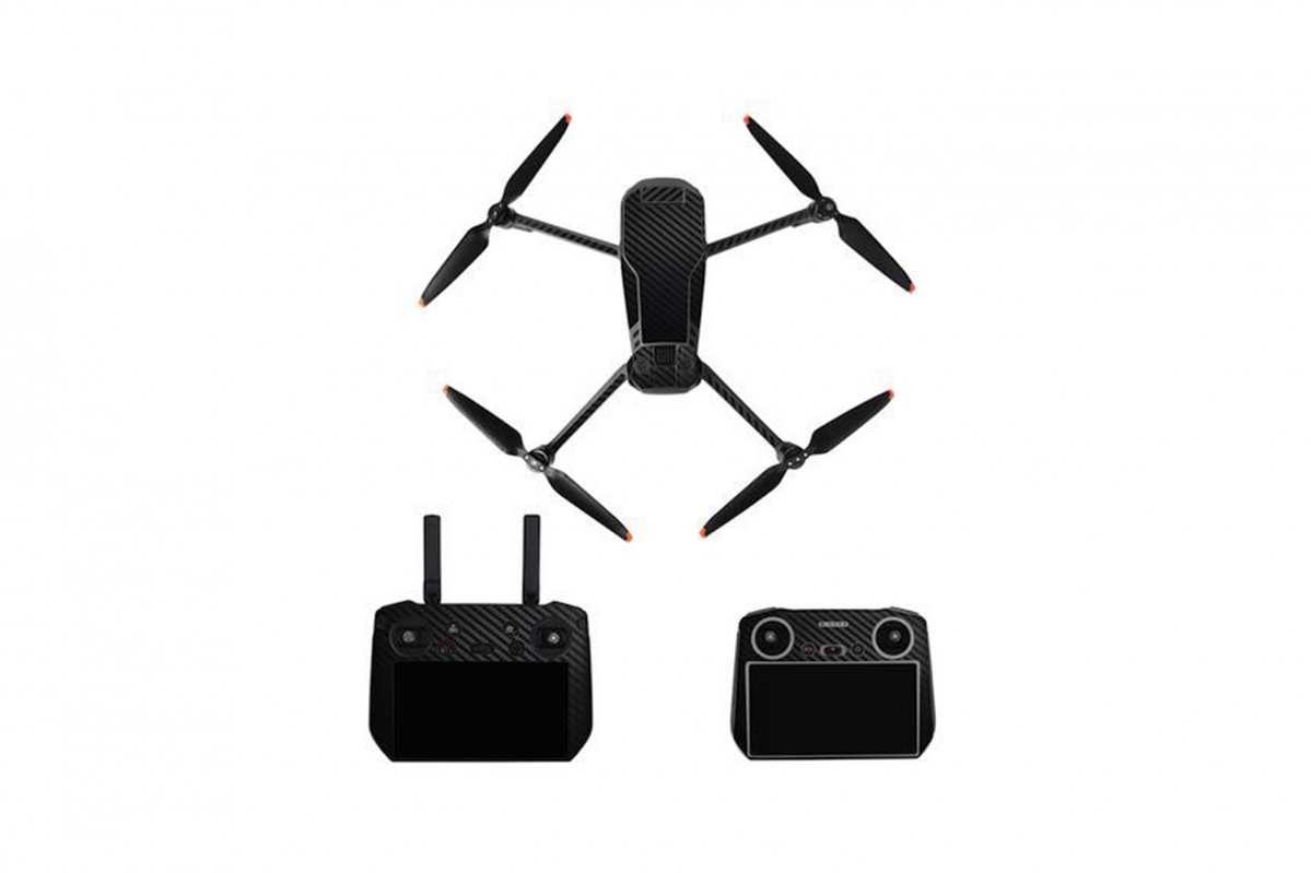 Levně Černý polep na dron DJI Mavic 3 Pro + DJI RC Pro 1DJ2489