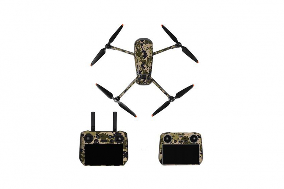 Levně Camouflage polep na dron DJI Mavic 3 Pro + DJI RC Pro 1DJ2487