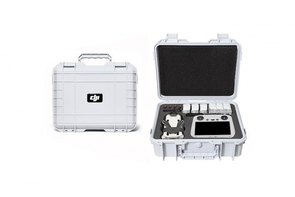 Levně Bílý odolný kufr na dron DJI Mini 4 Pro 1DJ5341