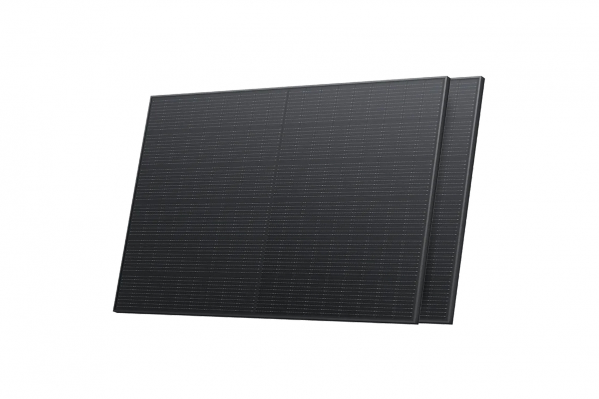 Levně EcoFlow sada dvou rigidních solárních panelů 400W vč. sady pro uchycení 1ECOSP300MF